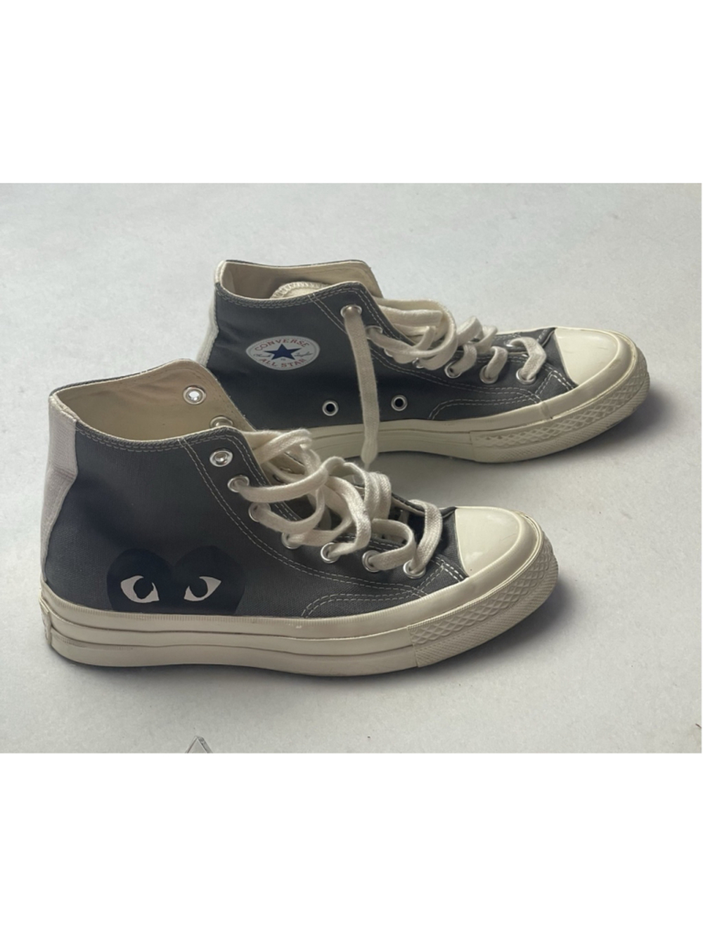 Converse Comme des Garcons PLAY Chuck 70 High Top Gray/White A08793C 2023